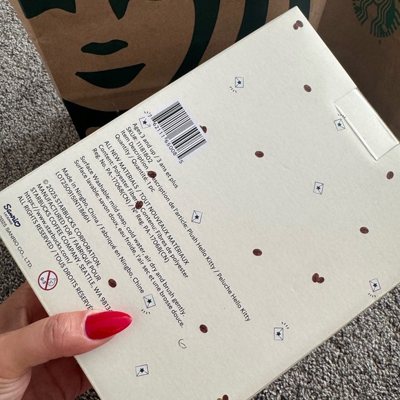 Starbucks Hello Kitty Barista Plush Toy - Picture 4 of 4